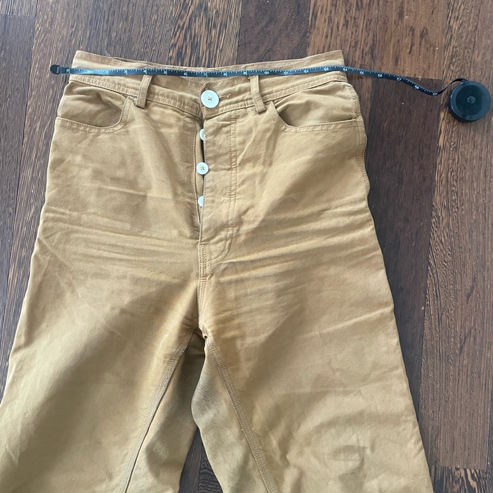 Jesse Kamm Handy Pants Tobacco - tailored at waist from size 6